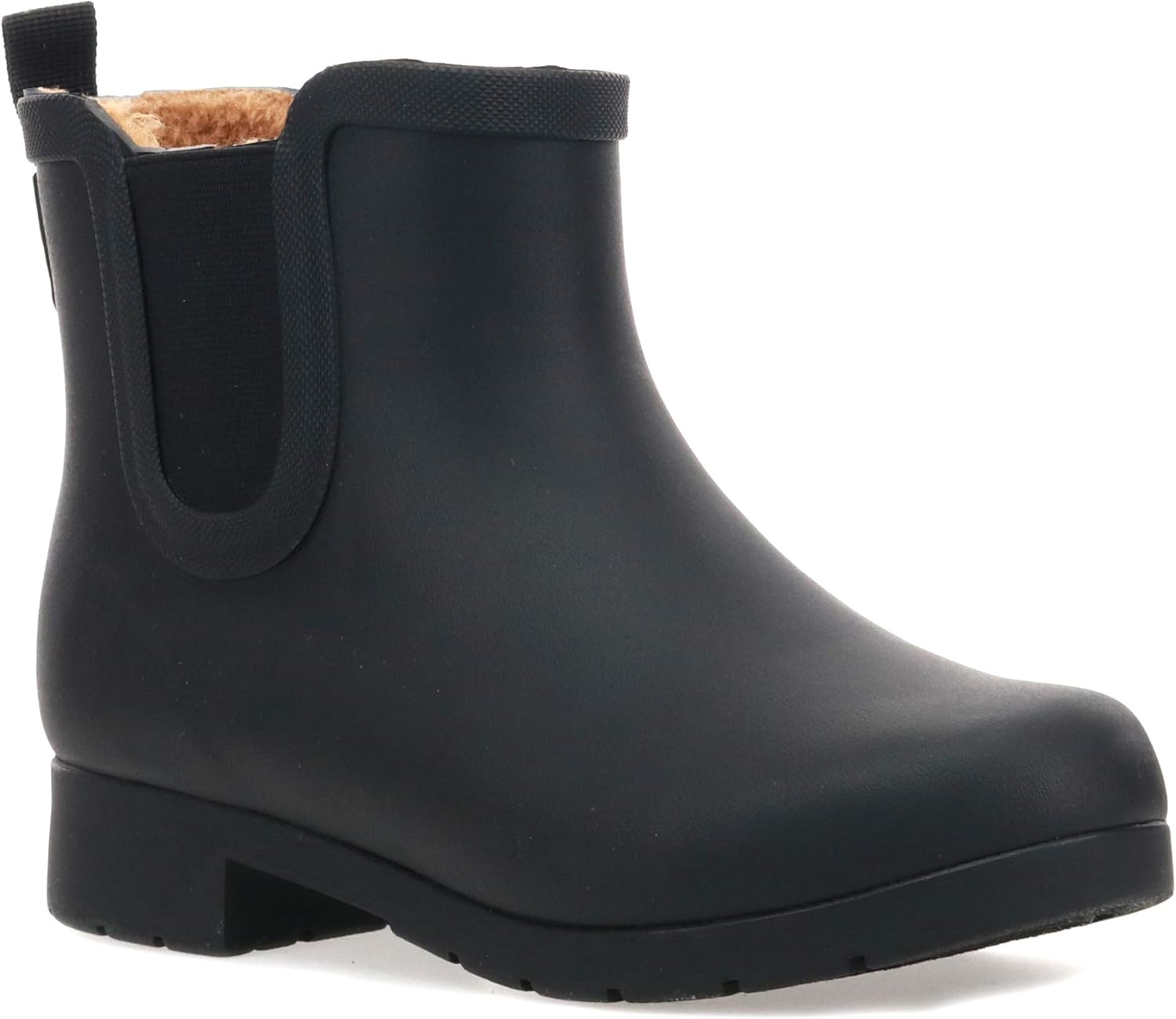 Stylish Women's Waterproof Plush Chelsea Booties for All-Weather Comfort